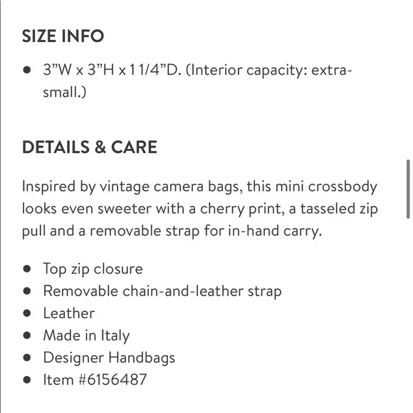 Saint Laurent baby lou cherry print leather micro crossbody bag - Picture 11 of 13